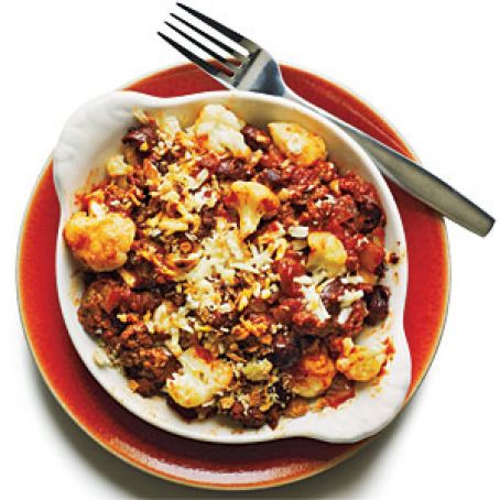 Baked Italian Style Cauliflower