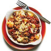 Baked Italian Style Cauliflower