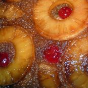 Crock Pot Pecan Pineapple Upside Down Cake