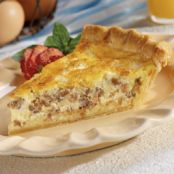 Deep Dish Sausage Quiche