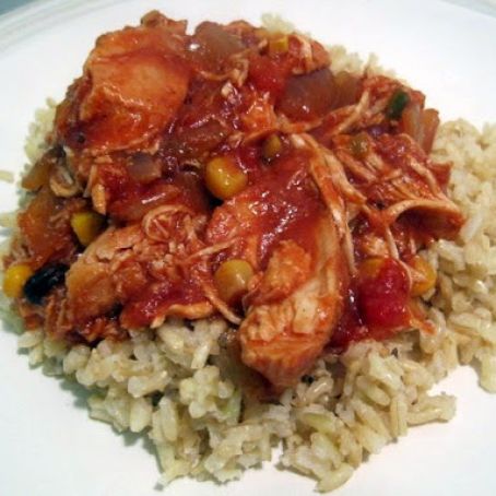 Crock Pot Chicken Taco Chili