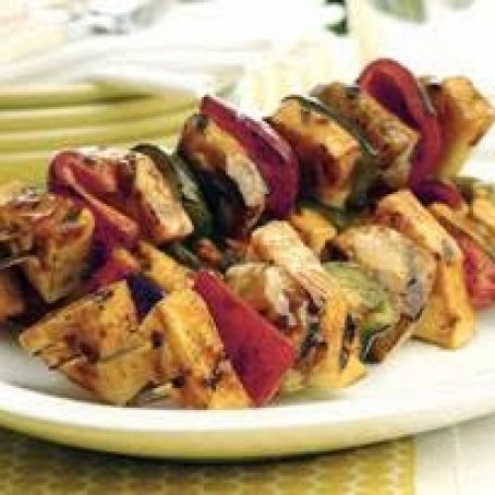 Sweet BBQ Chicken Kabobs