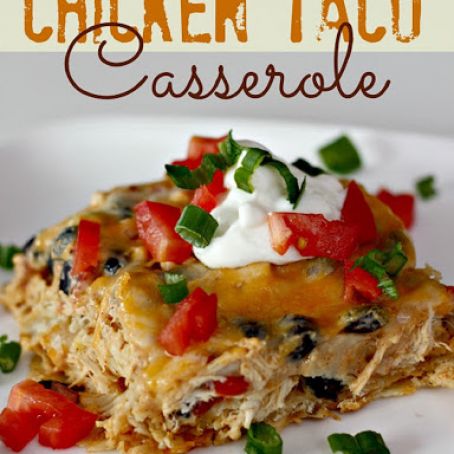 Chicken Taco Casserole