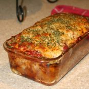 Parmesan Meatloaf {Gluten Free}