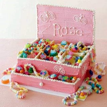 Princess Jewelry Box Cake