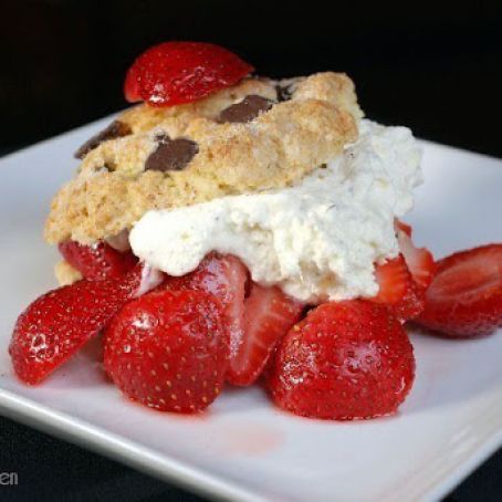 Strawberry Chocolate Chip Shortcake