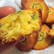 Honey Jalapeno Cornbread Muffins