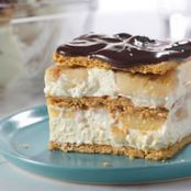 No-Bake Banana Eclair Cake