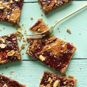 Peanut Butter & Jelly Snack Bars