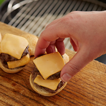 Grilled Double-Double Sliders