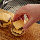 Grilled Double-Double Sliders