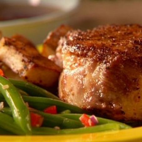 Spicy Pork Roast with Rosemary Potatoes