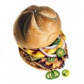 Grilled Chicken and Pineapple Sandwich