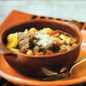 Chunky Minestrone with Beef