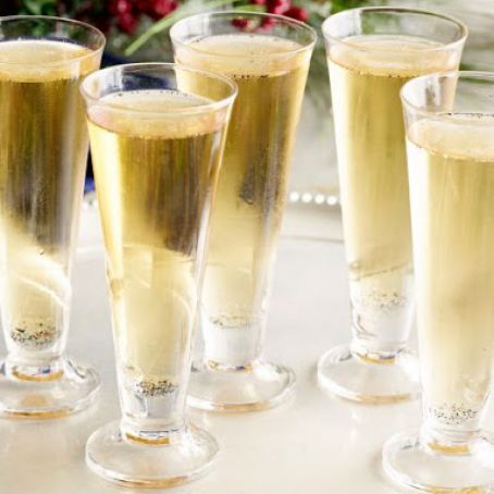 Champagne Bourbon Cocktail