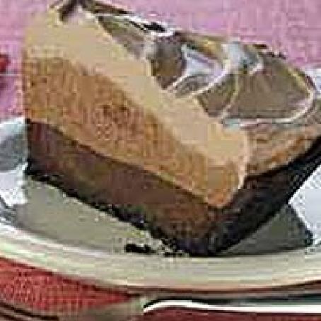 Heavenly Chocolate Layer Pie