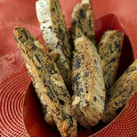 Peanut Butter and Chocolate Biscotti