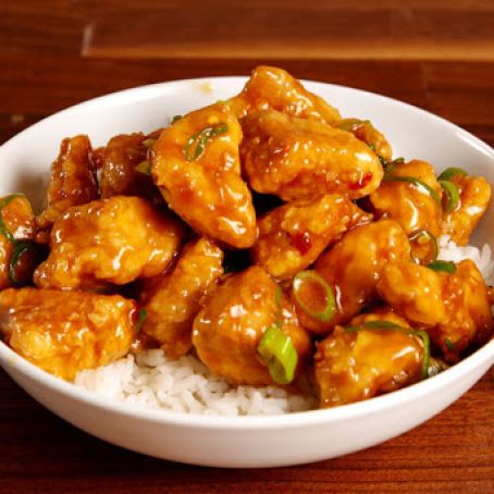 Sticky Orange Chicken
