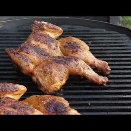 Grilled calabrian chicken