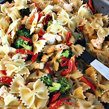 Chicken, Broccoli and Bowtie Pasta