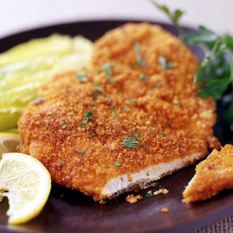 Oven Fried Paprika Chicken Cutlets