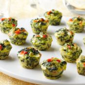 Mini Spinach-Artichoke Frittatas