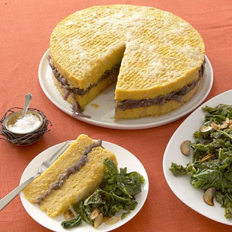 Roasted Squash and Polenta Torta