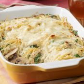 Chicken Tetrazzini Florentine