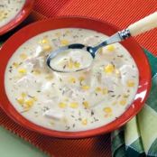 Creamy Chicken Corn Chowder Recipe