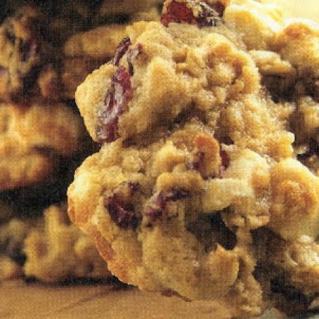 Oatmeal Cranberry White Chocolate Chunk Cookies