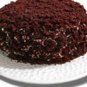 Devil's Food White-Out Cake