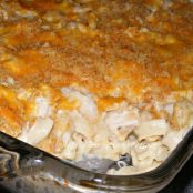 Creole Chicken Noodle Casserole