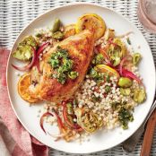 One-Pan Chicken with Lemon, Olives, and Artichokes