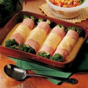 Ham and Broccoli Roll-ups Recipe