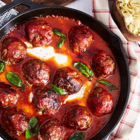 easy cheesy homemade oven baked meatballs