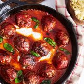 easy cheesy homemade oven baked meatballs