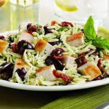 Flat Belly - Mediterranean Chicken and Orzo