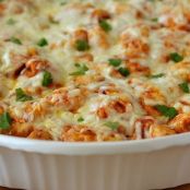 Barbecue Chicken Bubble-Up Bake