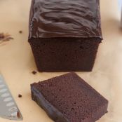 Glazed Chocolate Pound Cake from CI