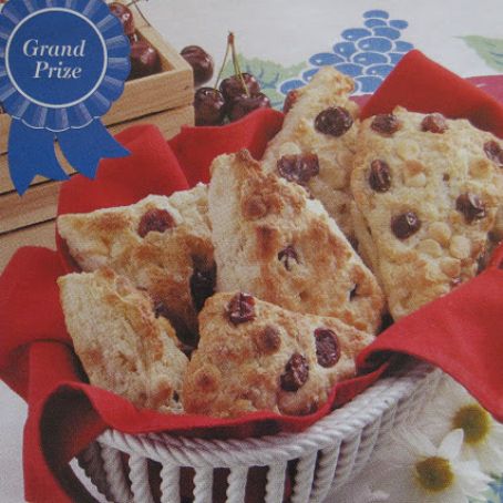 Cherry Chip Scones
