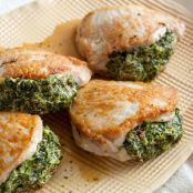 Pork Chops Stuffed with Sun-Dried Tomatoes and Spinach