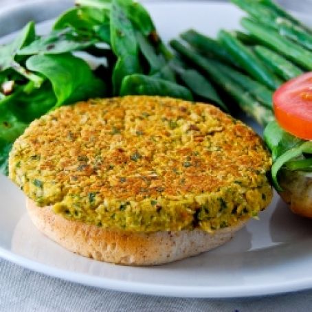 Spicy Chickpea Burgers