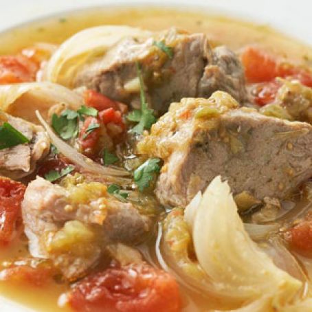 Braised Pork with Salsa Verde