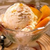 Peach Pecan Ice Cream