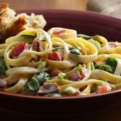 Pasta Carbonara with Bacon