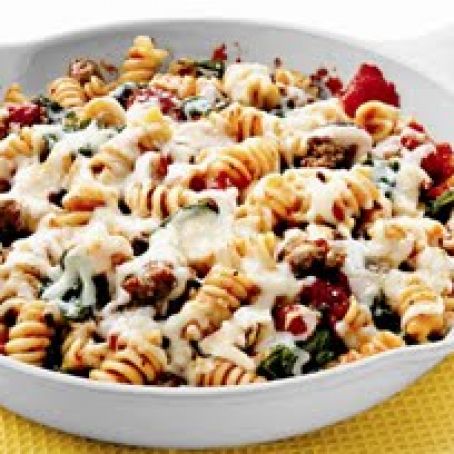 Tomato & Spinach Pasta Toss