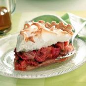 Strawberry-Rhubarb Meringue Pie