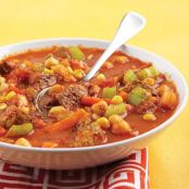 Moroccan Buffalo & Chickpea Chili