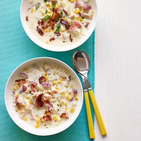 Corn and Clam Chowder
