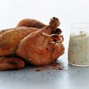 Cornish Hens with Roasted-Garlic Aioli